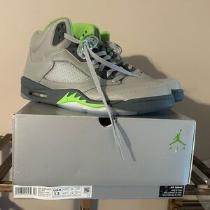 Jordan 5 Green Bean Men’s Size 13 New with Box